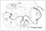 Connect a timing tester